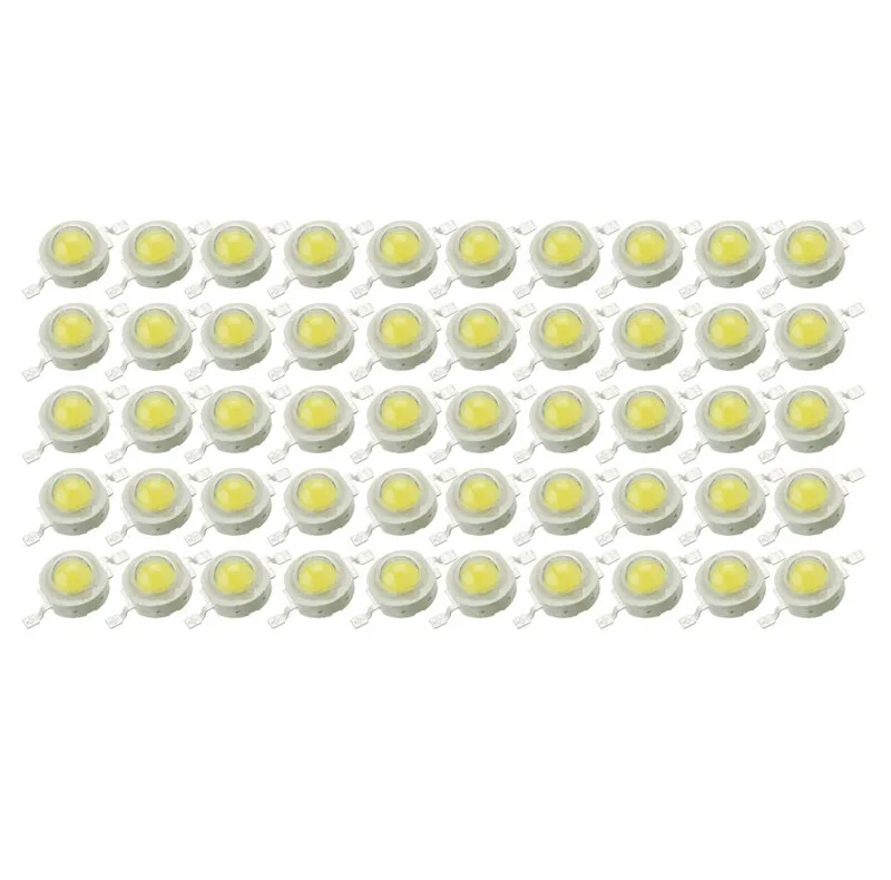 چیپ پاور ال ای دی 1 وات مدل SMD2 بسته 50 عددی