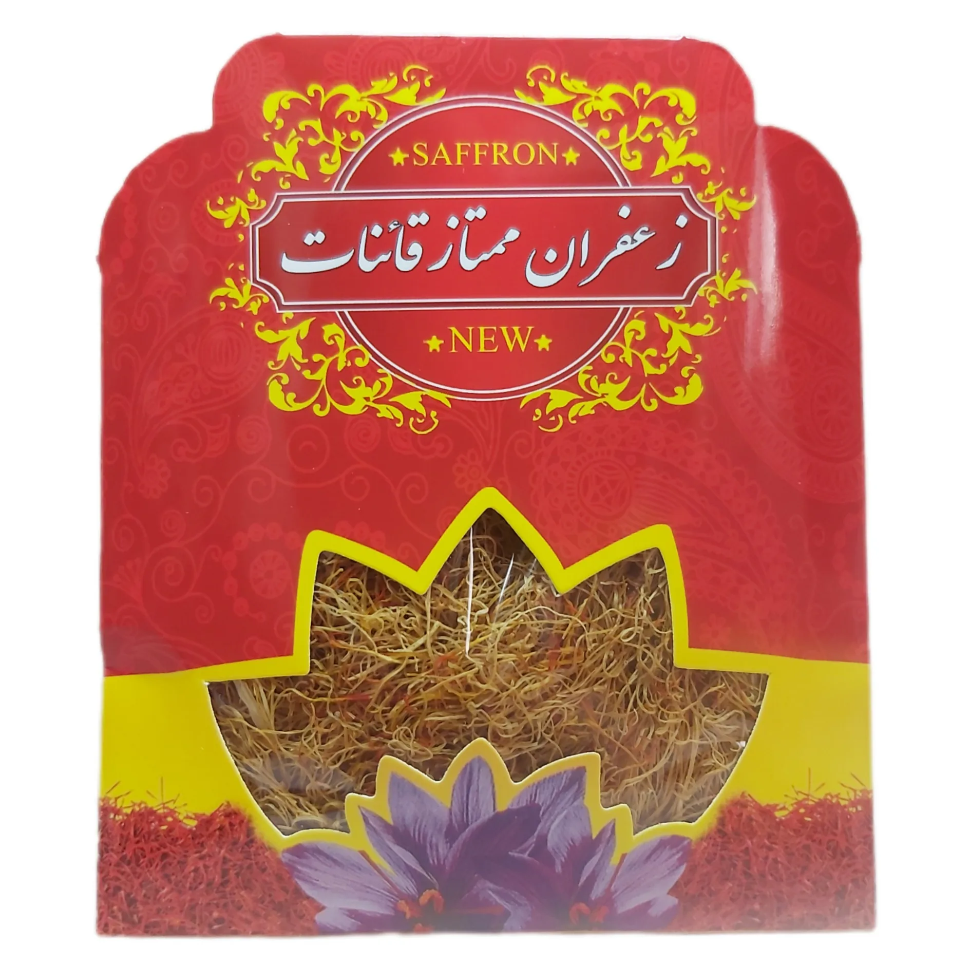 ریشه زعفران قائنات - 4.608 گرم بسته 10 عددی