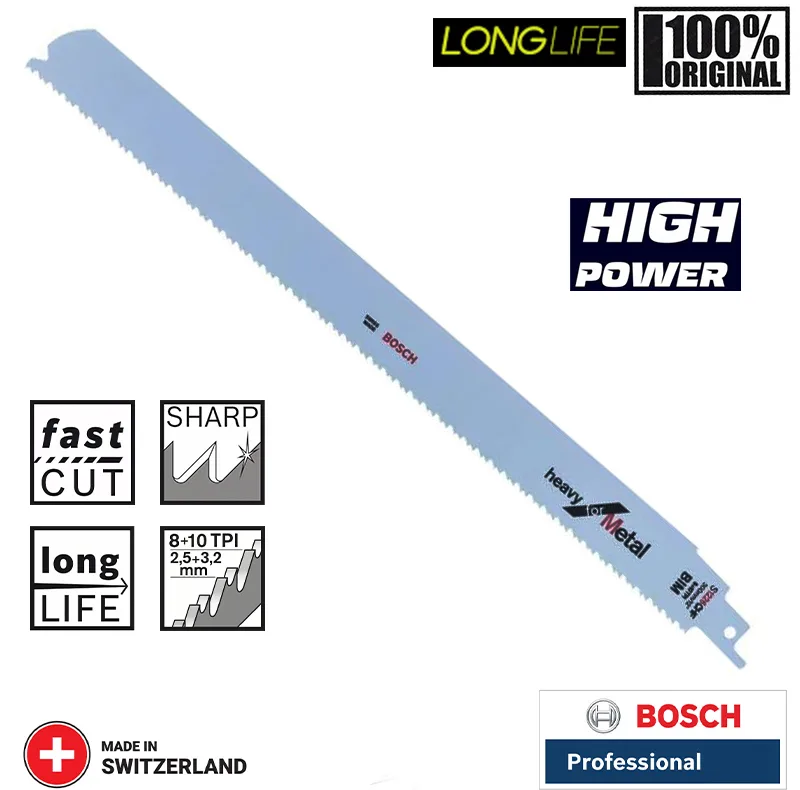 تیغه اره افقی بر بوش مدل فوق حرفه ای کد Metal Long life S1226