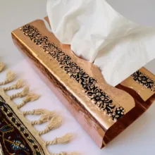 جای دستمال کاغذی مدل موج کد ZH408.1
