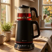 چای ساز روی هم مباشی مدل ME-TM302B