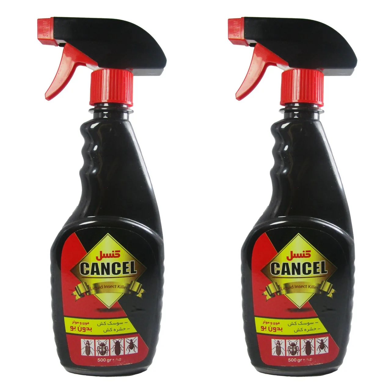 مجموعه 2 عددی مایع حشره کش و سوسک کش کنسل مدل Liquid حجم 500 گرم