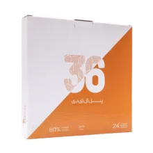 پنل ال ای دی 36 وات سیلورلایت مدل فول لایت فنر متغیر طرح توکار گرد
