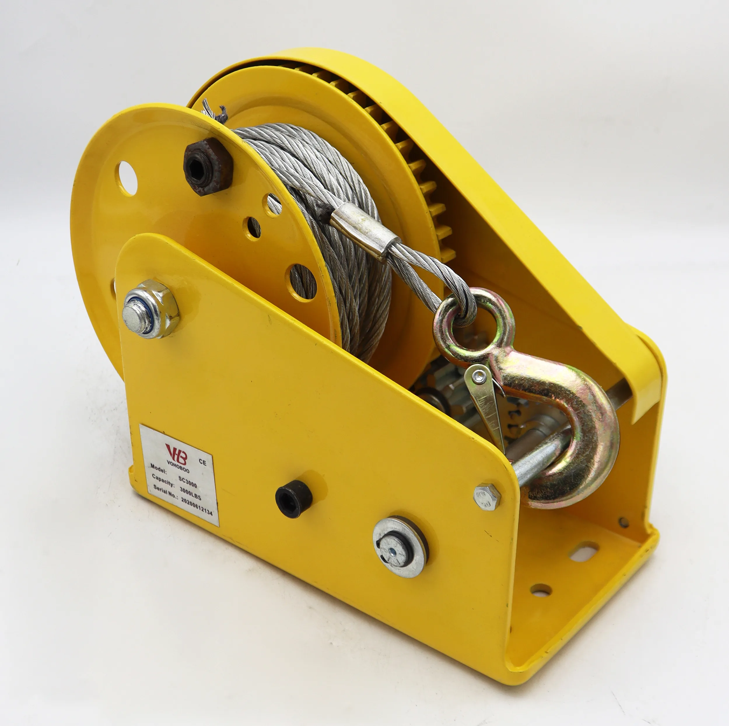 وینچ دستی سامکو مدل کلاچ دار کد YP-3000LB