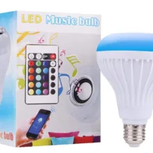لامپ هوشمند و اسپیکر بلوتوث کد MUSIC BULB