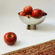 شکلات خوری مسی مدرن گرد کروم کد ZH407.6