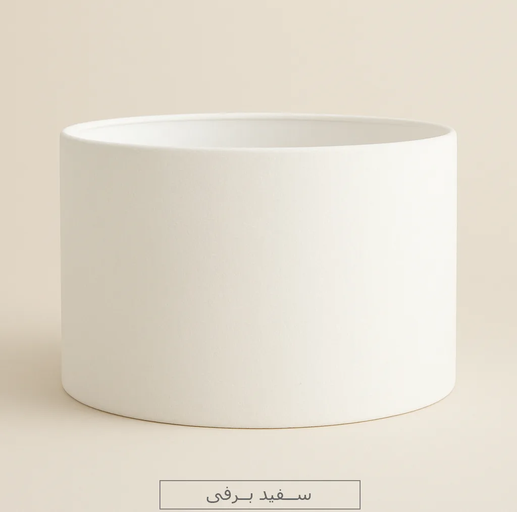 شید آباژور لوستر مدل استوانه 25 کد TD25