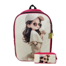 کوله پشتی رسپینا مدل فانتزی به همراه جامدادی