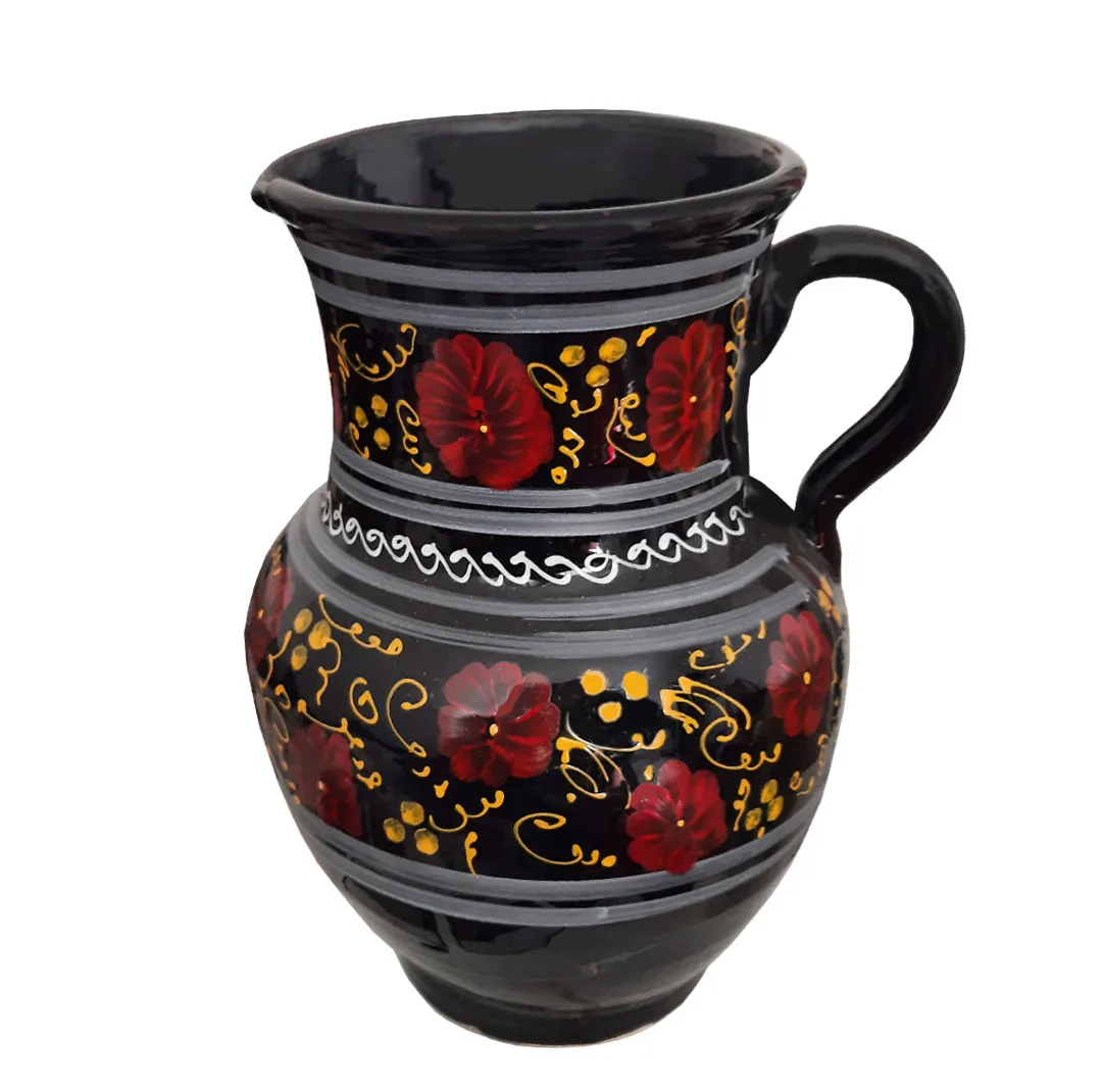 ست 7 تکه پارچ و لیوان سفالی کد GH