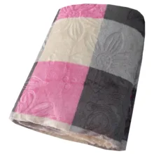پتو یکنفره ماندانا مدل گل برجسته سایز 150*220 سانتی متر