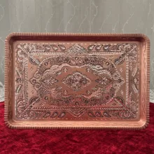 سینی مسی مدل مستطیل
