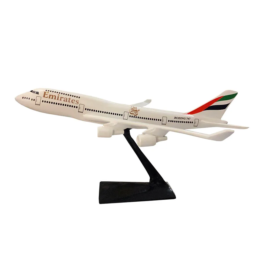ماکت هواپیما مدل مسافربری بوئینگ 747 طرح هواپیمایی Emirates