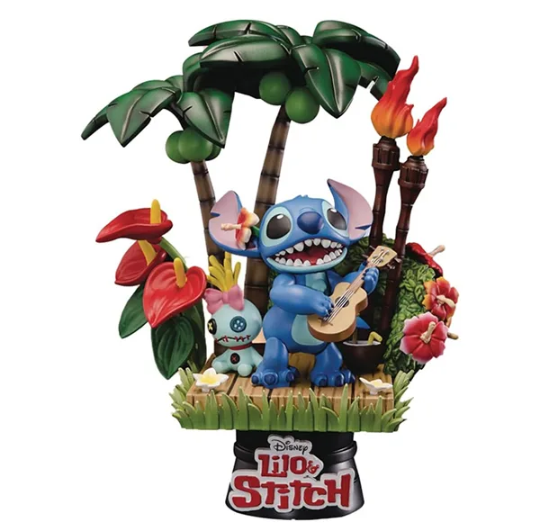 فیگور مدل استیچ طرح Lilo amp Stitch Hula ارتفاع 16 سانتی متر