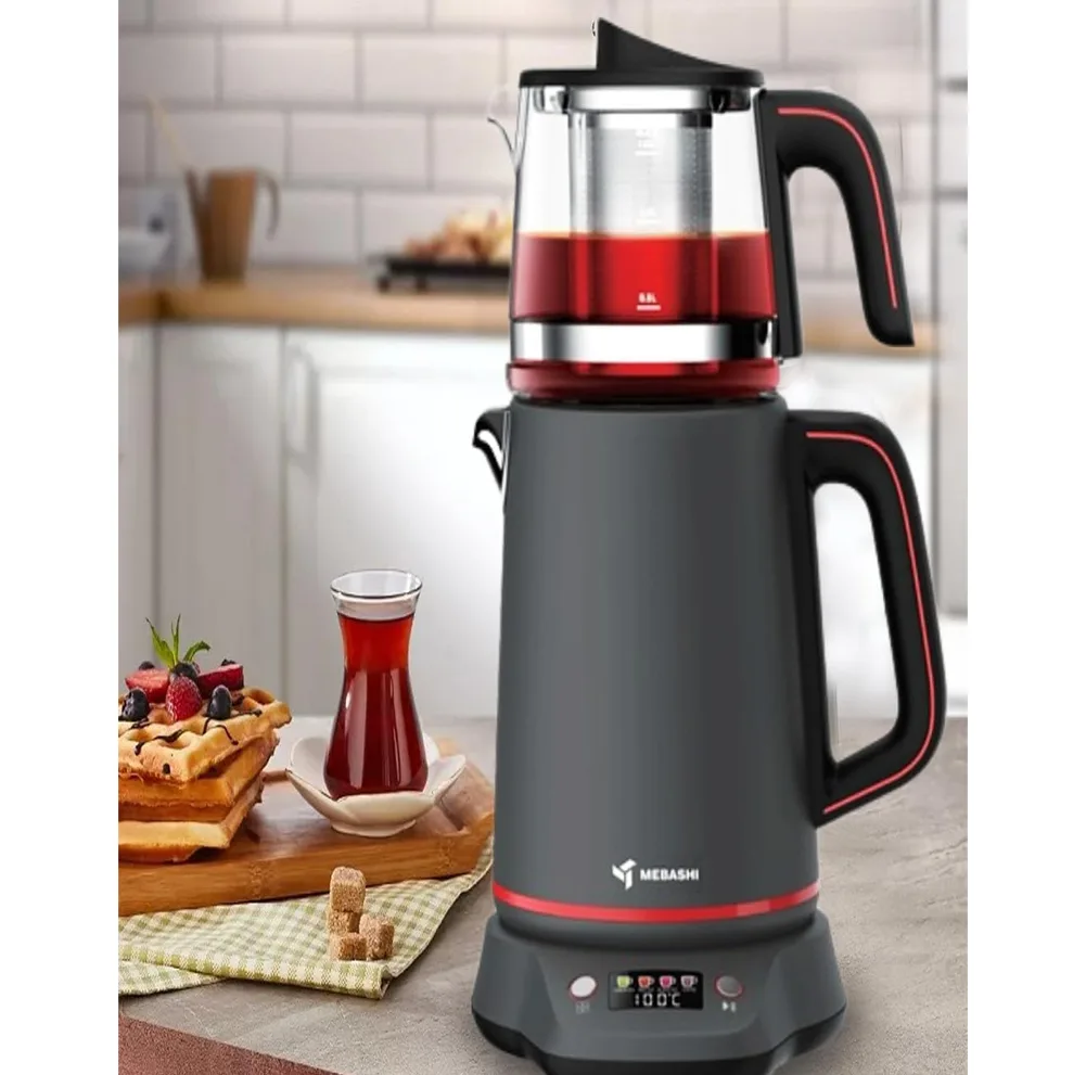 چای ساز روی هم مباشی مدل ME-TM302GR