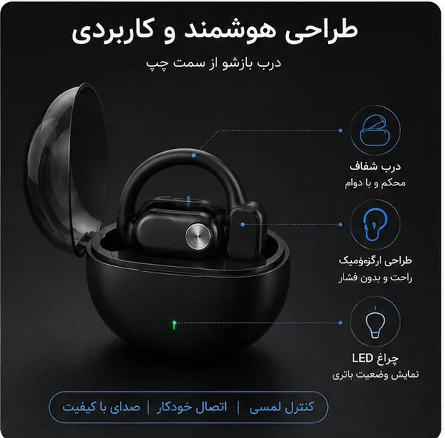 هدفون بلوتوثی مدل TWS
