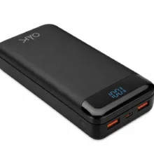 پاوربانک 74 وات اوآک مدل po:220PD ظرفیت 20000 میلی‌آمپرساعت