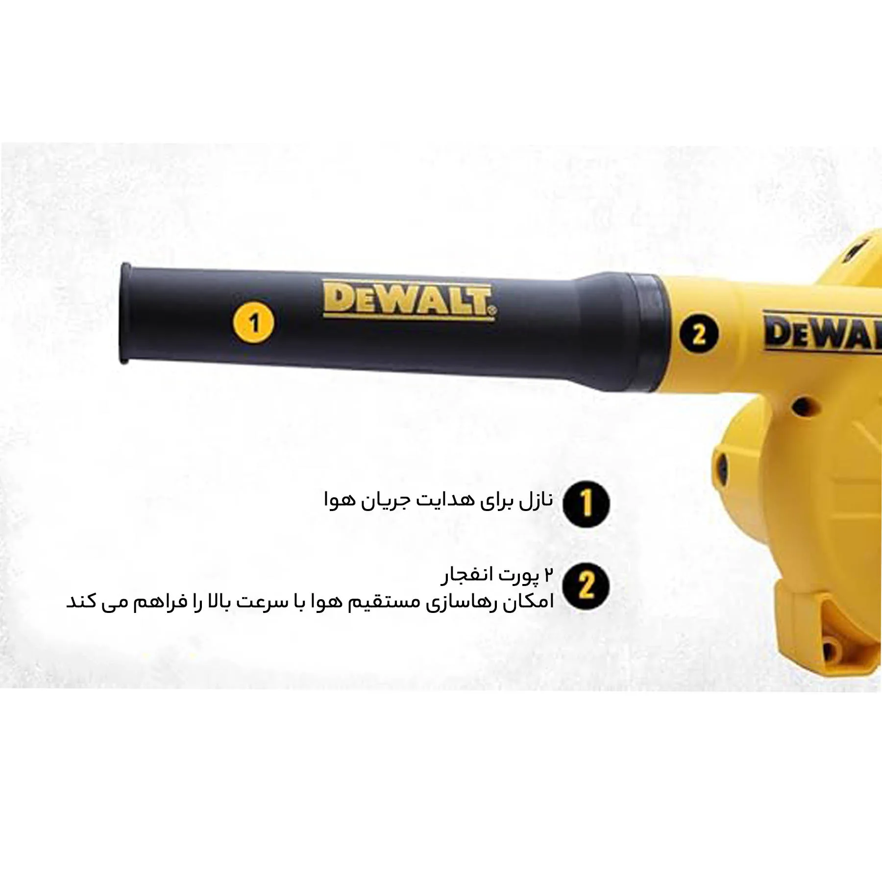 دستگاه دمنده و مکنده دیوالت مدل DWB800