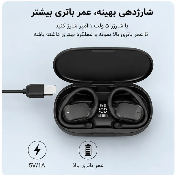 هدفون بلوتوثی مدل TWS