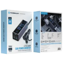 مبدل برق خودرو پاورولوژی مدل PWCUQC044 توان 300 وات