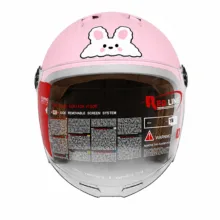 کلاه کاسکت ردلاین مدل 910 BRIGHT PINK / RABBIT