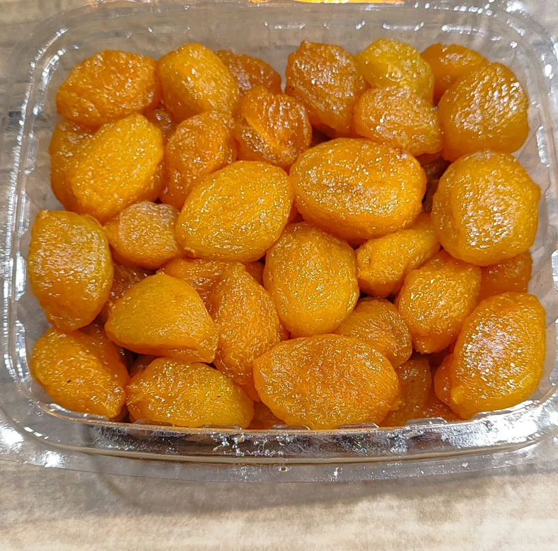 آلو بخارا نیمه خشک طبیعی - 500 گرم