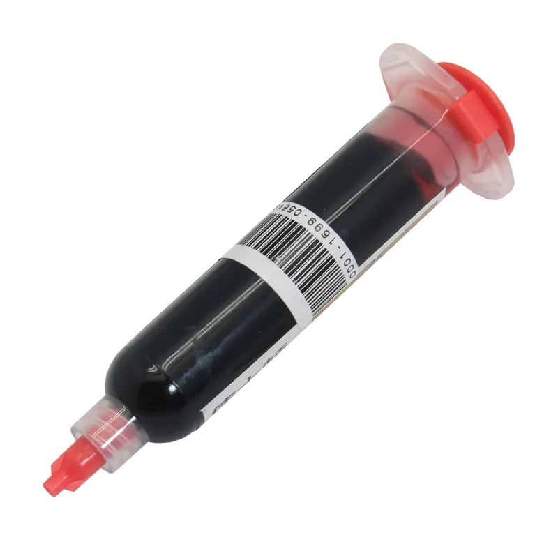 رنگ محافظ مدار چاپی مدل UV solder mask ink حجم 10 میلی لیتر