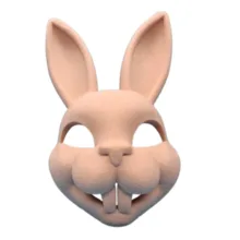 ماسک ایفای نقش مدل rabbit