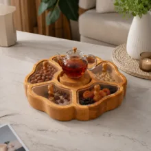 اردوخوری نیوهوم مدل وارمردار طرح گل کد 1004