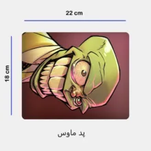 ست ماگ به همراه زیر لیوانی و پد ماوس مدل ماسک کد 127