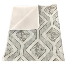 سفره 8 نفره مدل لوتوس طرح پشت نخی سایز 140×140 سانتی متر کد 05