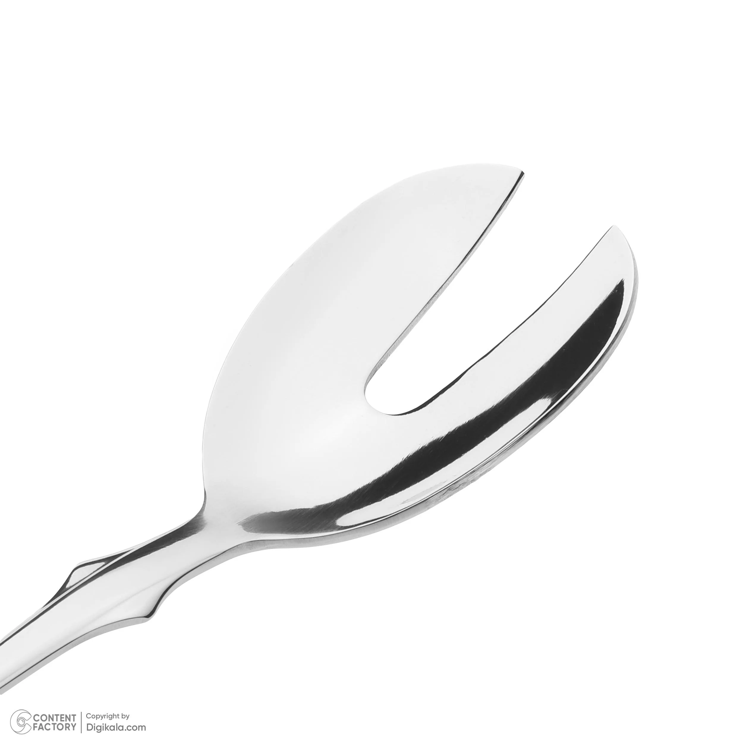 قاشق و چنگال سرو سالاد پاشا مدل لارج برشیا