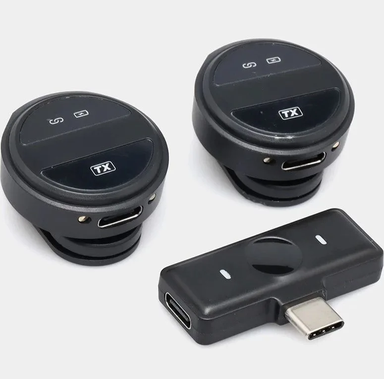 میکروفون یقه‌ای بی‌سیم  مدل SH20 با درگاه USB Type-C