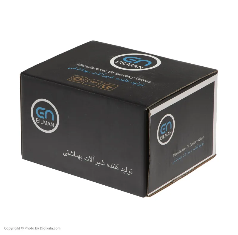 شیر سرویس بهداشتی ایلمان مدل سورنا W-H28 به همراه شلنگ توالت