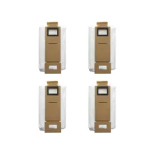 کیسه تخلیه جارو رباتیک مدل Roborock مناسب برای پاکت جاروبرقی رباتیک روبوراک S7 Max V Plus مجموعه 4 عددی