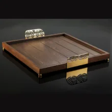 سینی مدل چوبی کد 4040