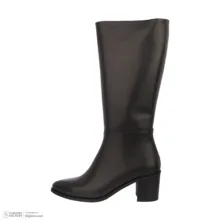 بوت پاشنه دار زنانه چرم مشهد مدل J2796-001-37