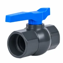 شیر فلکه توپی چسبی ویسپار مدل  upvc  50