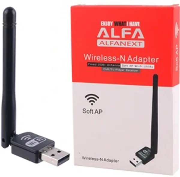 USB کارت شبکه آلفا نتورکس مدل UW10