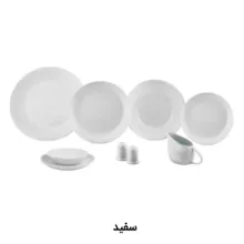 سرویس غذاخوری 30 پارچه 6 نفره رومز مدل استونور
