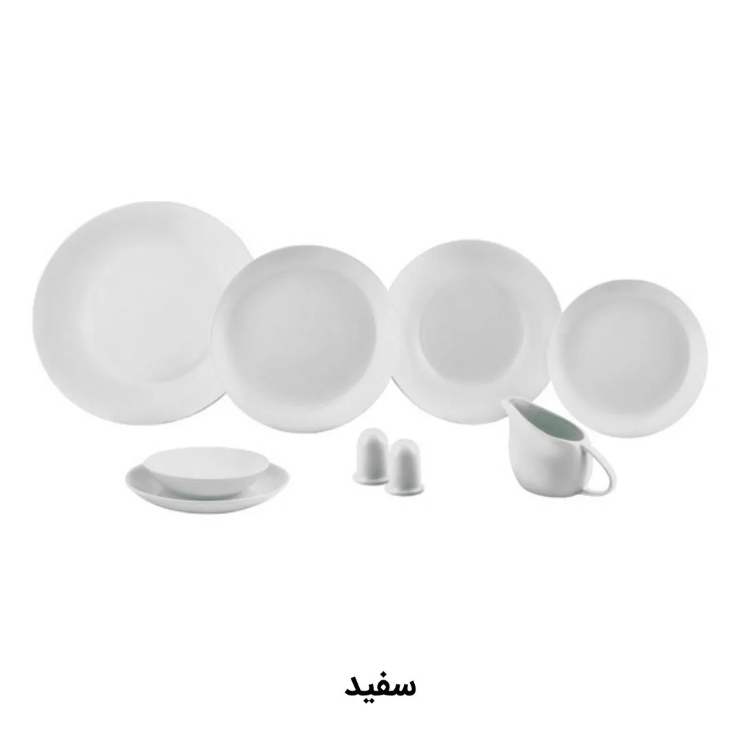 سرویس غذاخوری 30 پارچه 6 نفره رومز مدل استونور