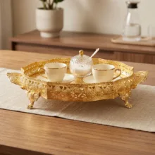 سینی دسته دار مدل 34920 سایز 30x30 سانتی‌متر