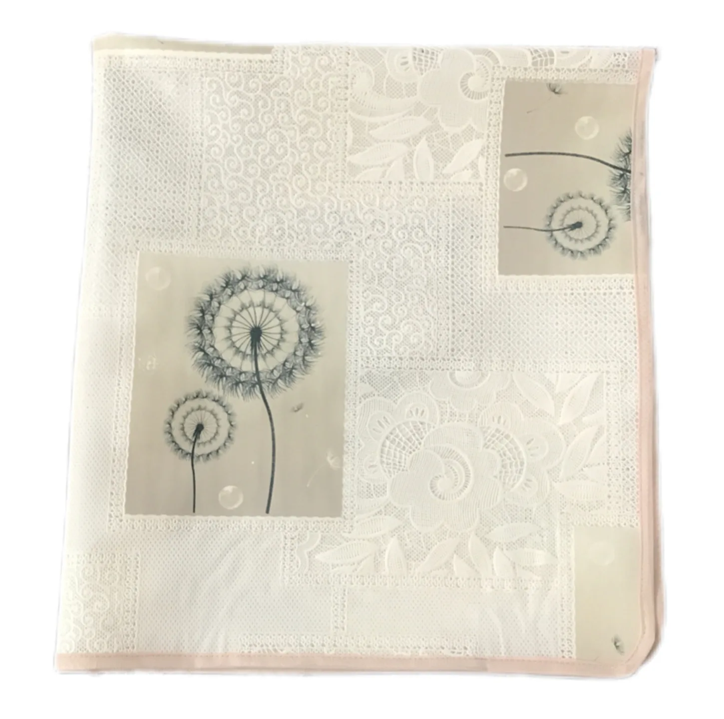سفره 6 نفره مدل رویال طرح گیپور سایز 140×100 سانتی متر
