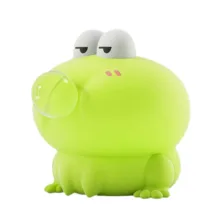 فیجت ضد استرس ناب سل مدل قورباغه بامزه آدامسی بادکنکی فشاری کد BUBBLE FROG SQUEEZE TOYS
