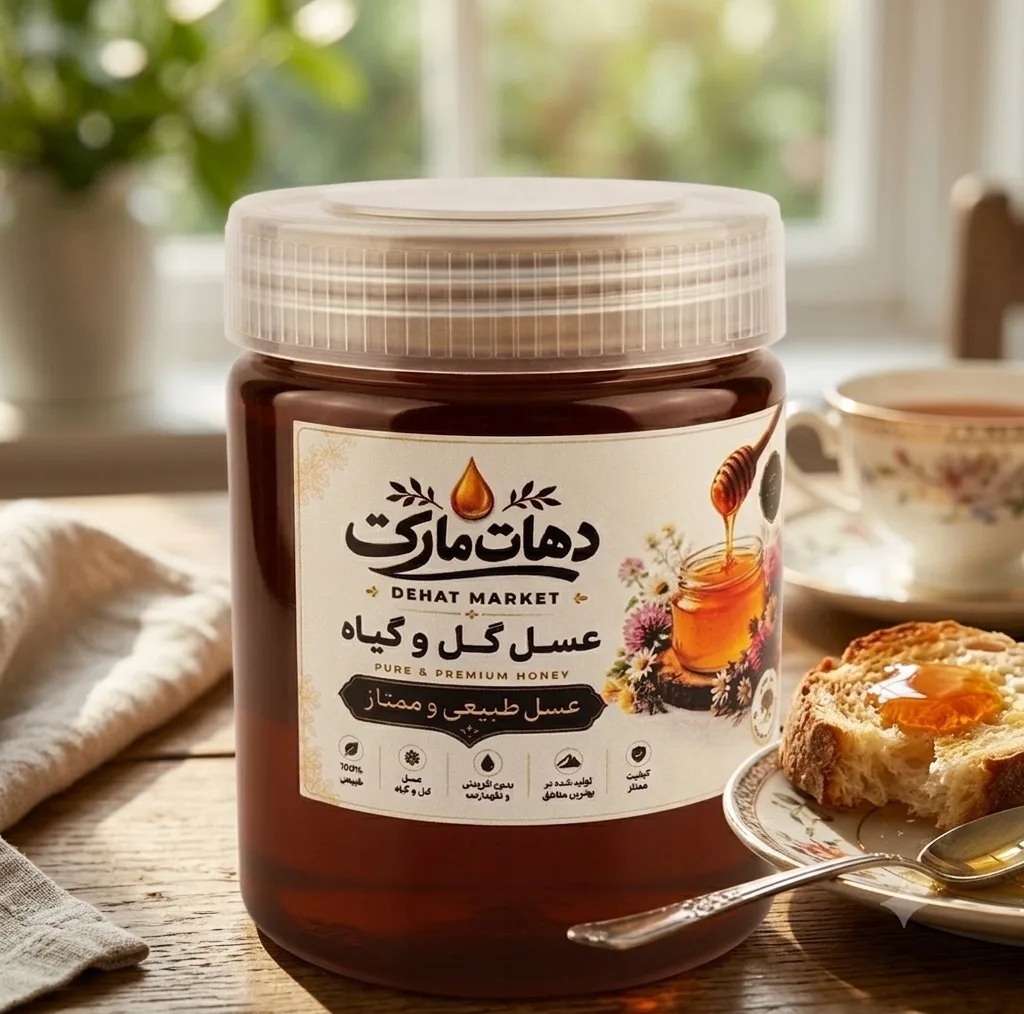 عسل طبیعی - ۵۰۰ گرم