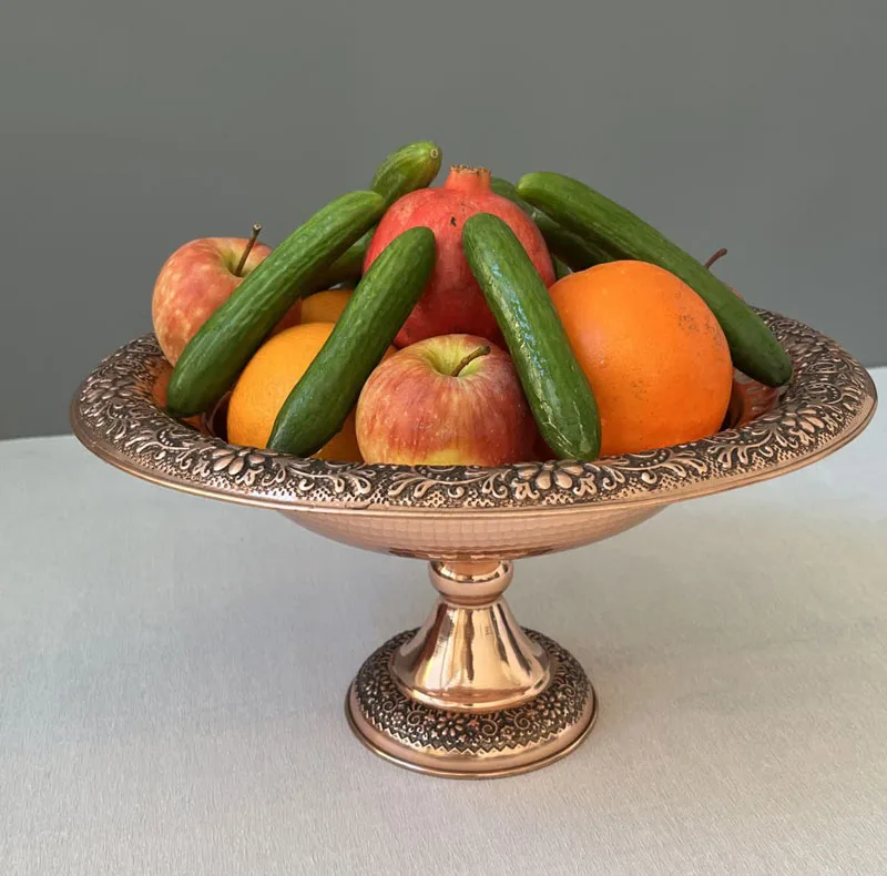 میوه خوری مسی مدل رزگلد کد ZH345.9