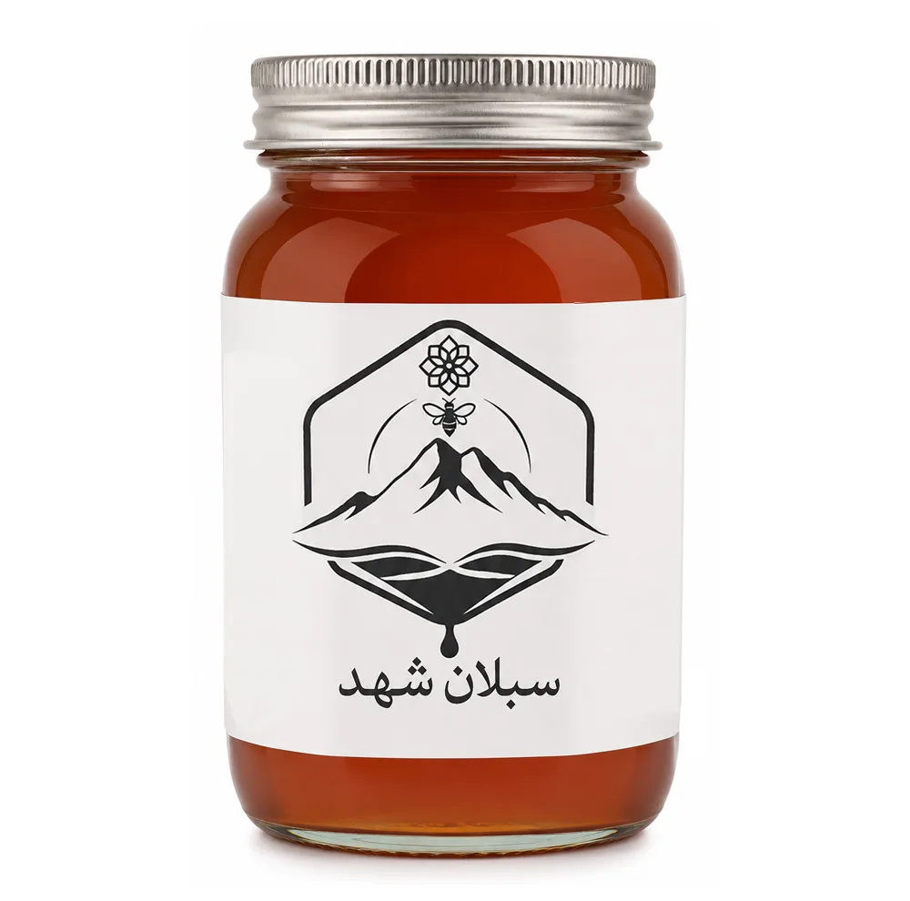 عسل طبیعی بدون موم چند گیاه سبلان شهد - 1000 گرم