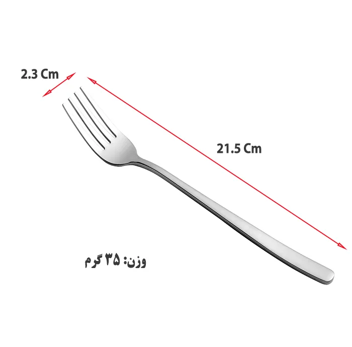 سرویس قاشق و چنگال 24 پارچه مدل 104