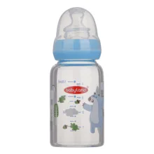 شیشه شیر بیبی لند مدل کلاسیک ارتودنسی پیرکس کد 05423 گنجایش 120 میلی لیتر