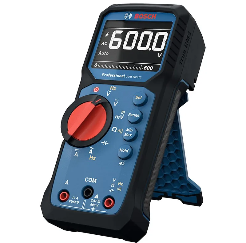 مولتی متر دیجیتال 600 ولت بوش مدل فوق حرفه ای کد GDM 600-15 True Rms