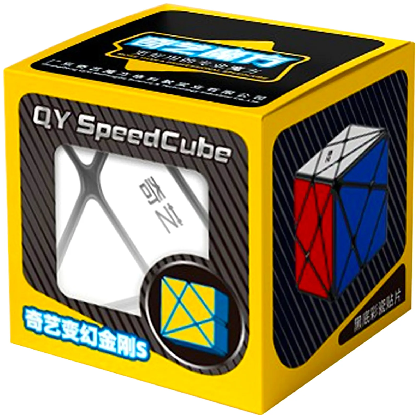 روبیک چی ای مدل اکسس اس کای وای تایل QY Axis Cube S Tiled